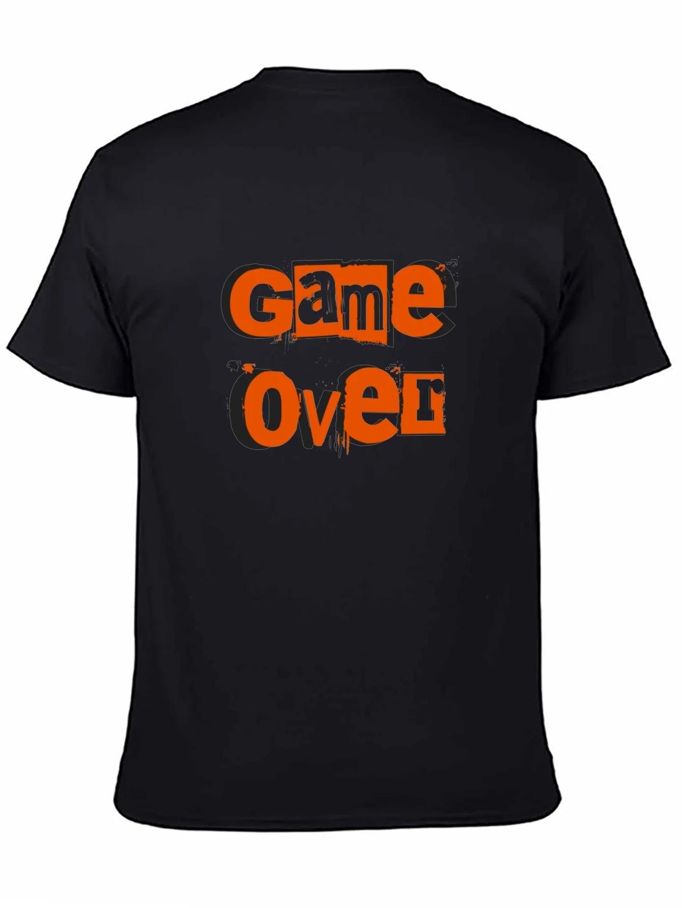 Game Over Black Graphic Tee