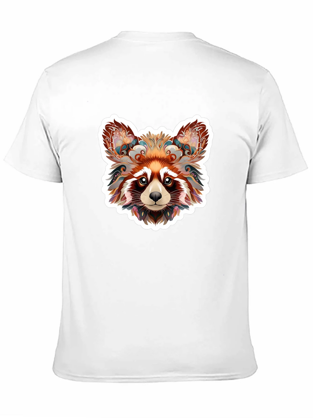Red Panda Graphic Tee - Stylish Animal Print Shirt