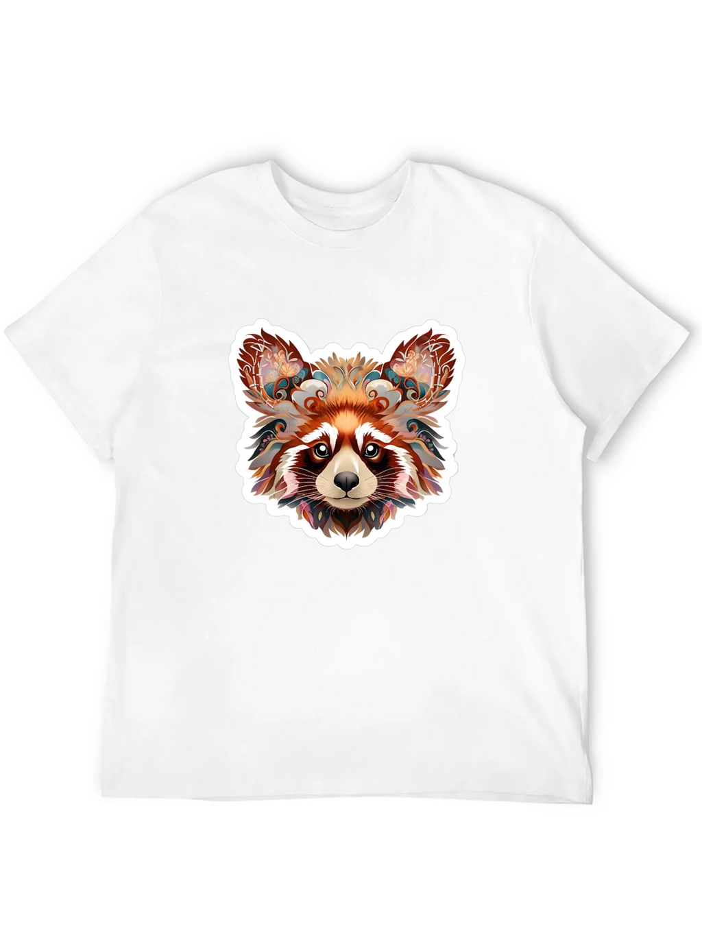 Red Panda Graphic Tee - Stylish Animal Print Shirt