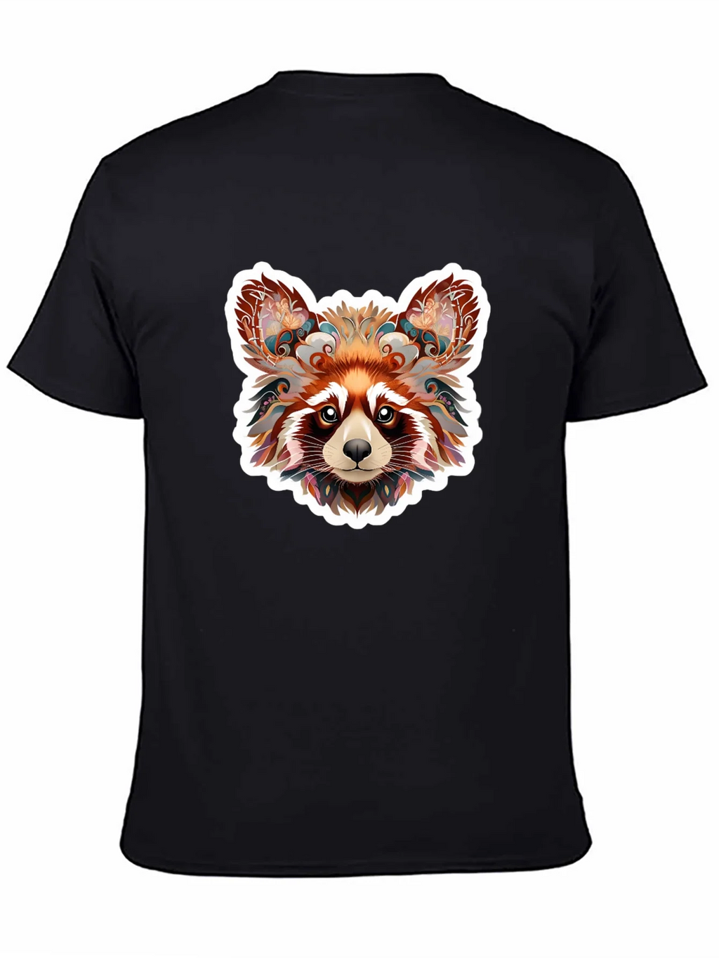 Red Panda Graphic Tee - Stylish Animal Print Shirt