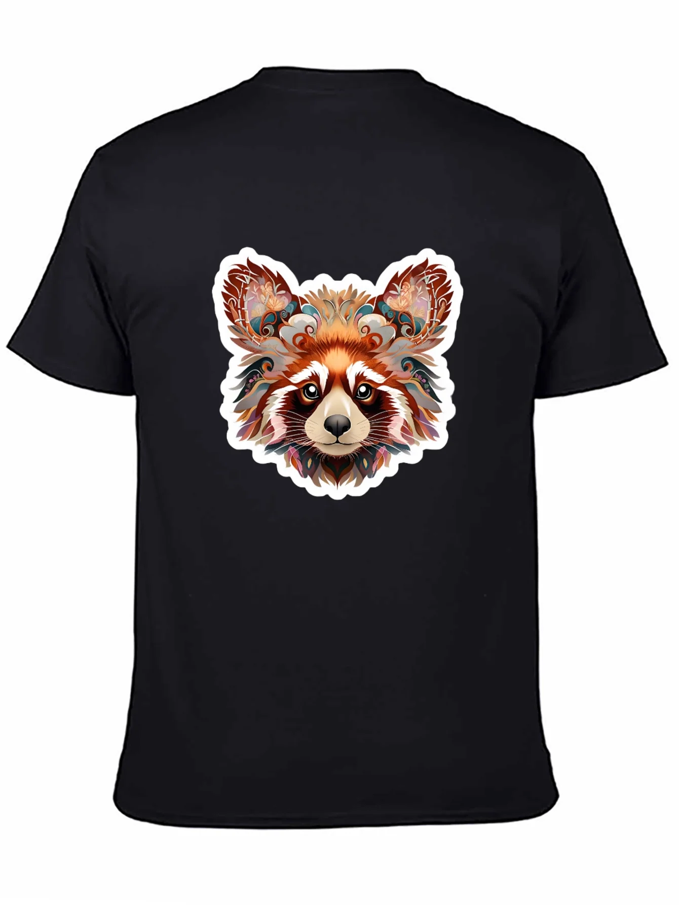Red Panda Graphic Tee - Stylish Animal Print Shirt