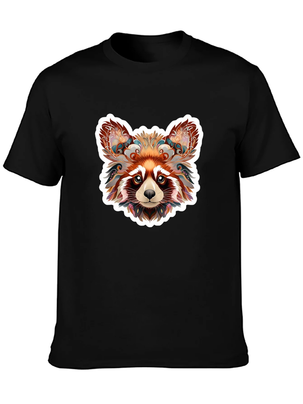 Red Panda Graphic Tee - Stylish Animal Print Shirt