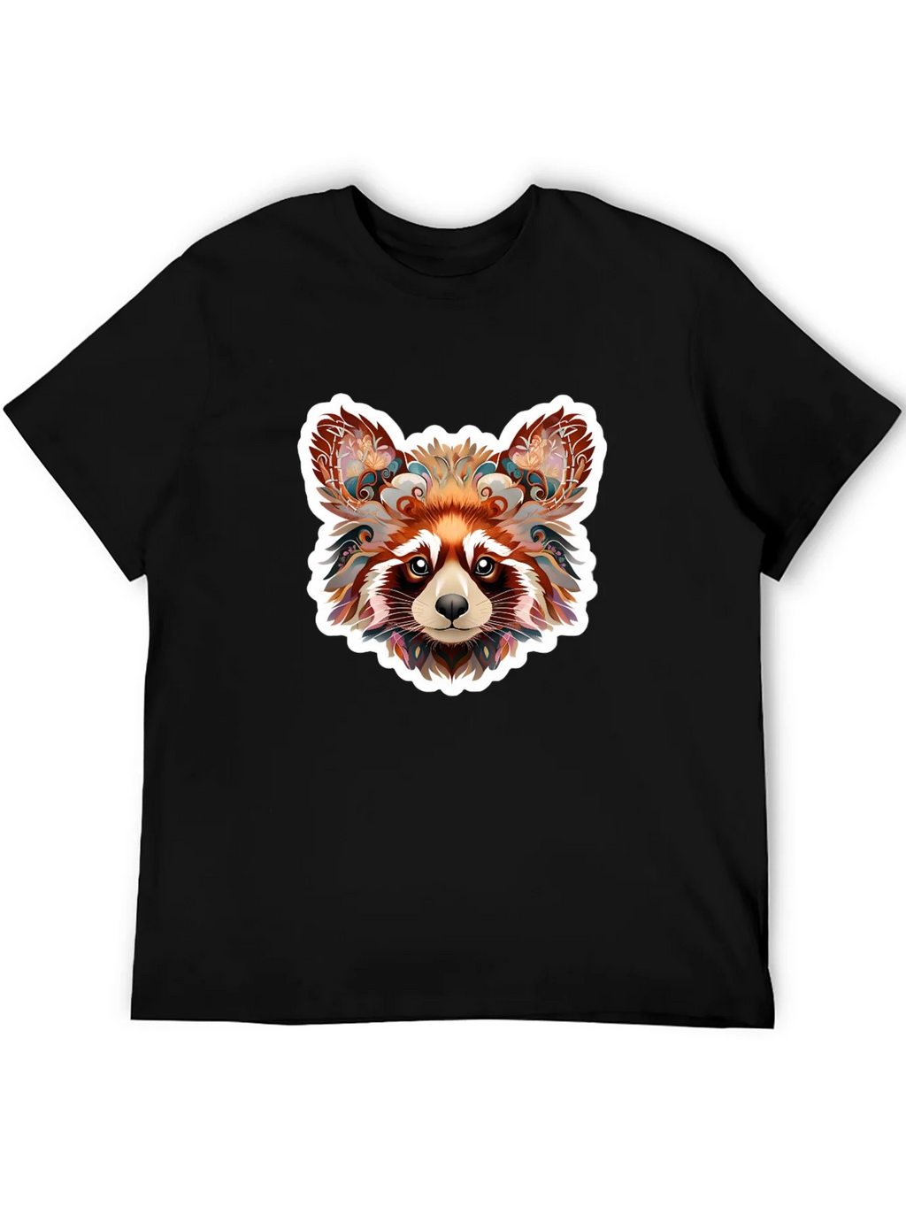 Red Panda Graphic Tee - Stylish Animal Print Shirt