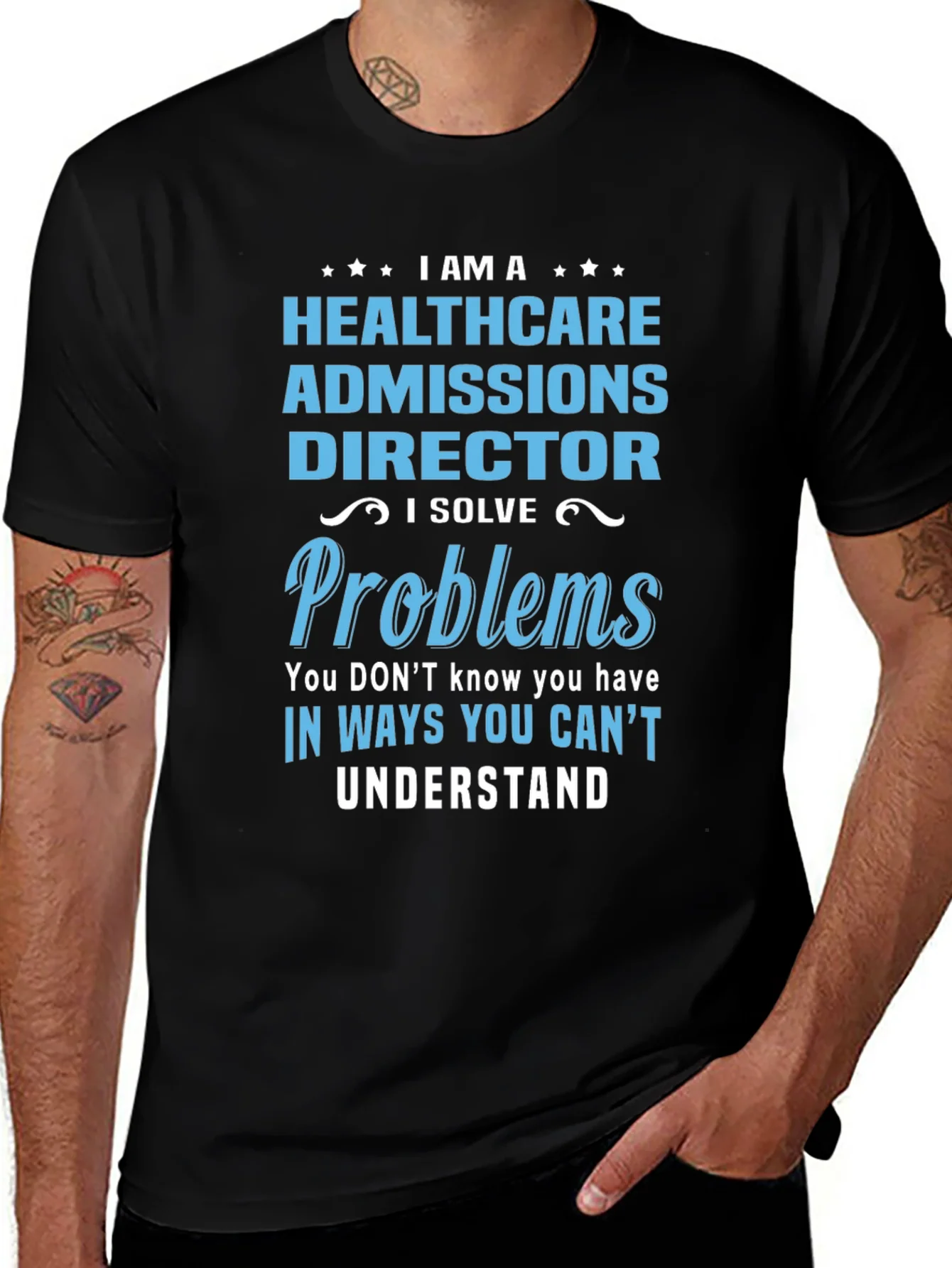 Healthcare Admissions Director Novelty T-Shirt