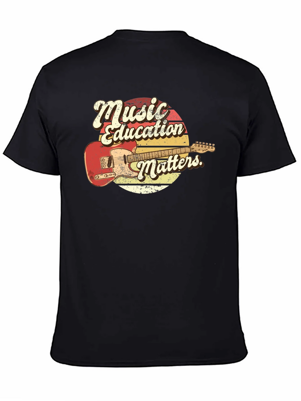 Music Education Matters Guitar T-Shirt