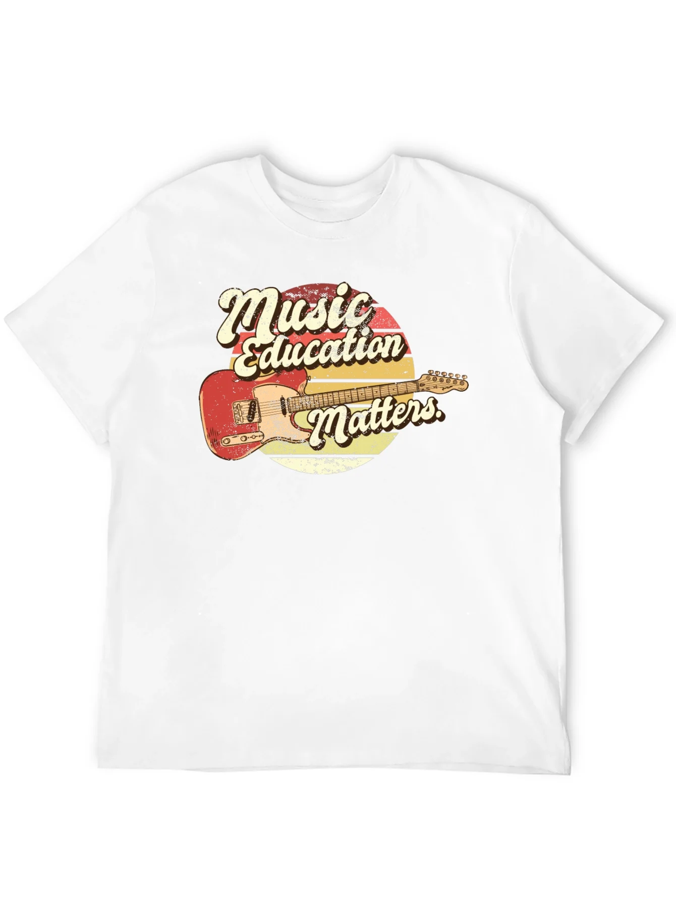 Music Education Matters Guitar T-Shirt