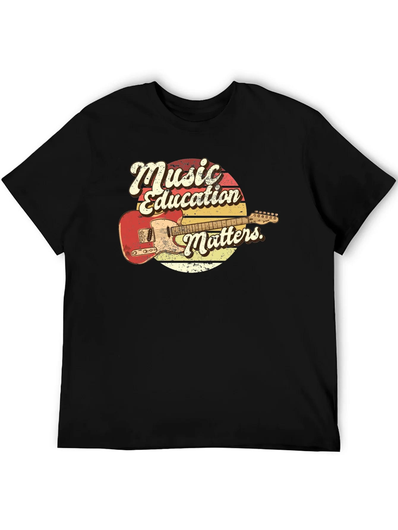 Music Education Matters Guitar T-Shirt