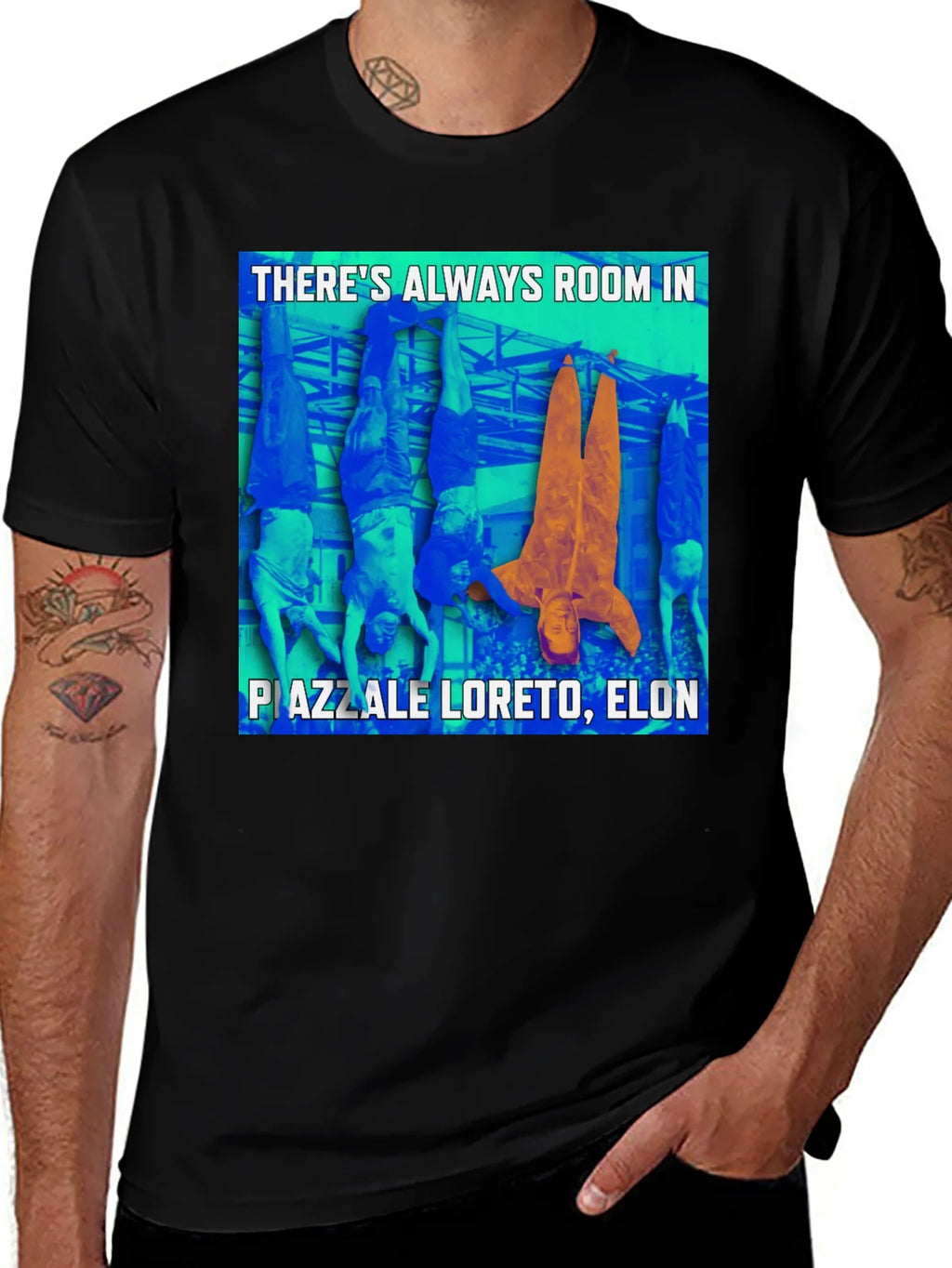 Theres Always Room Piazza Loreto Elon T-Shirt