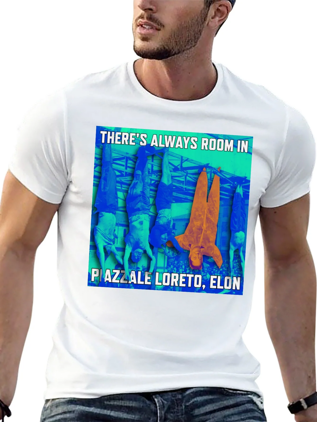 Theres Always Room Piazza Loreto Elon T-Shirt