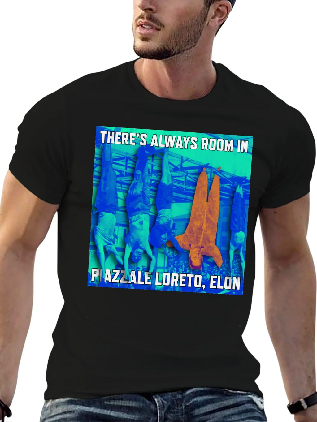 Theres Always Room Piazza Loreto Elon T-Shirt