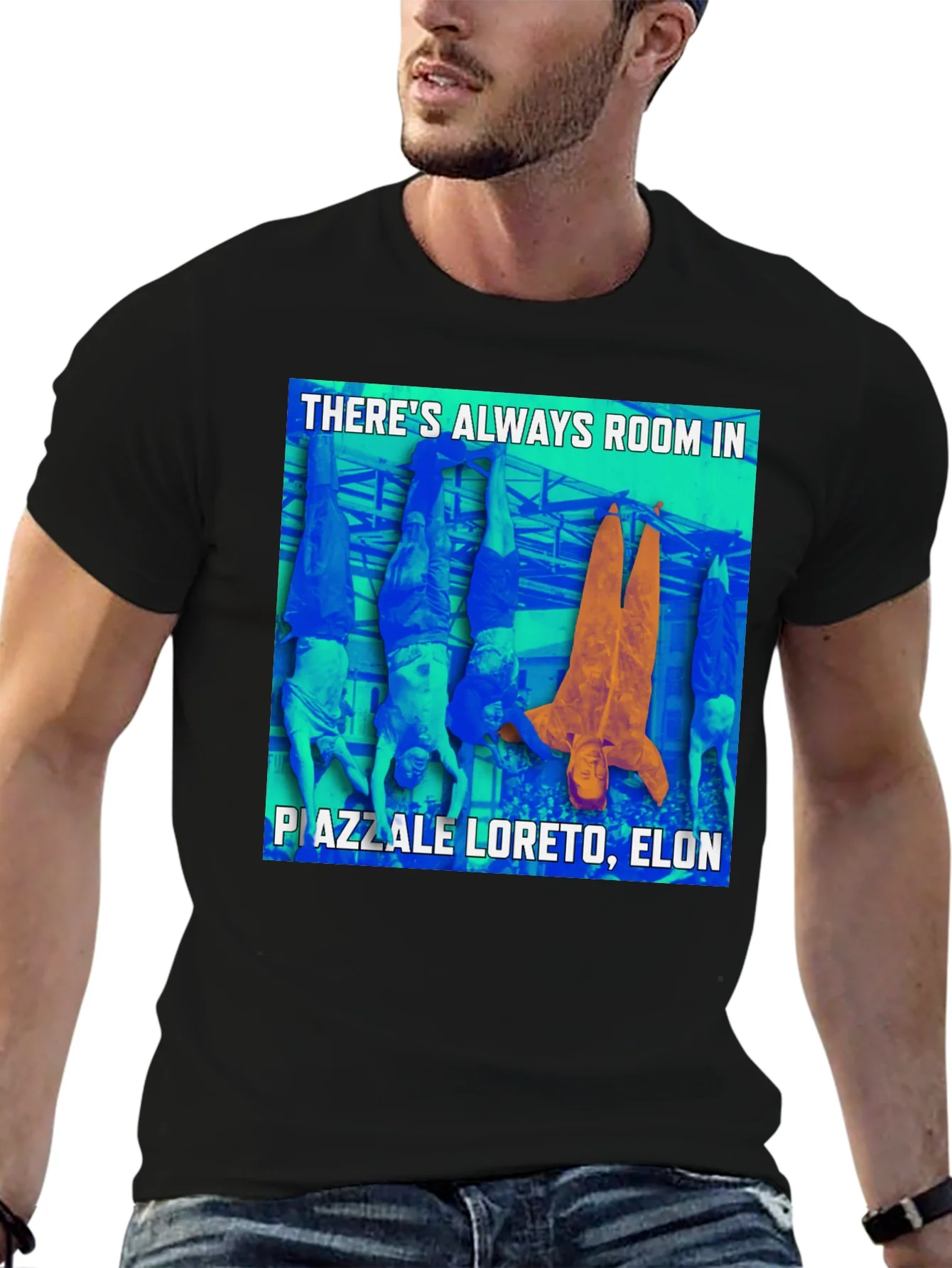 Theres Always Room Piazza Loreto Elon T-Shirt