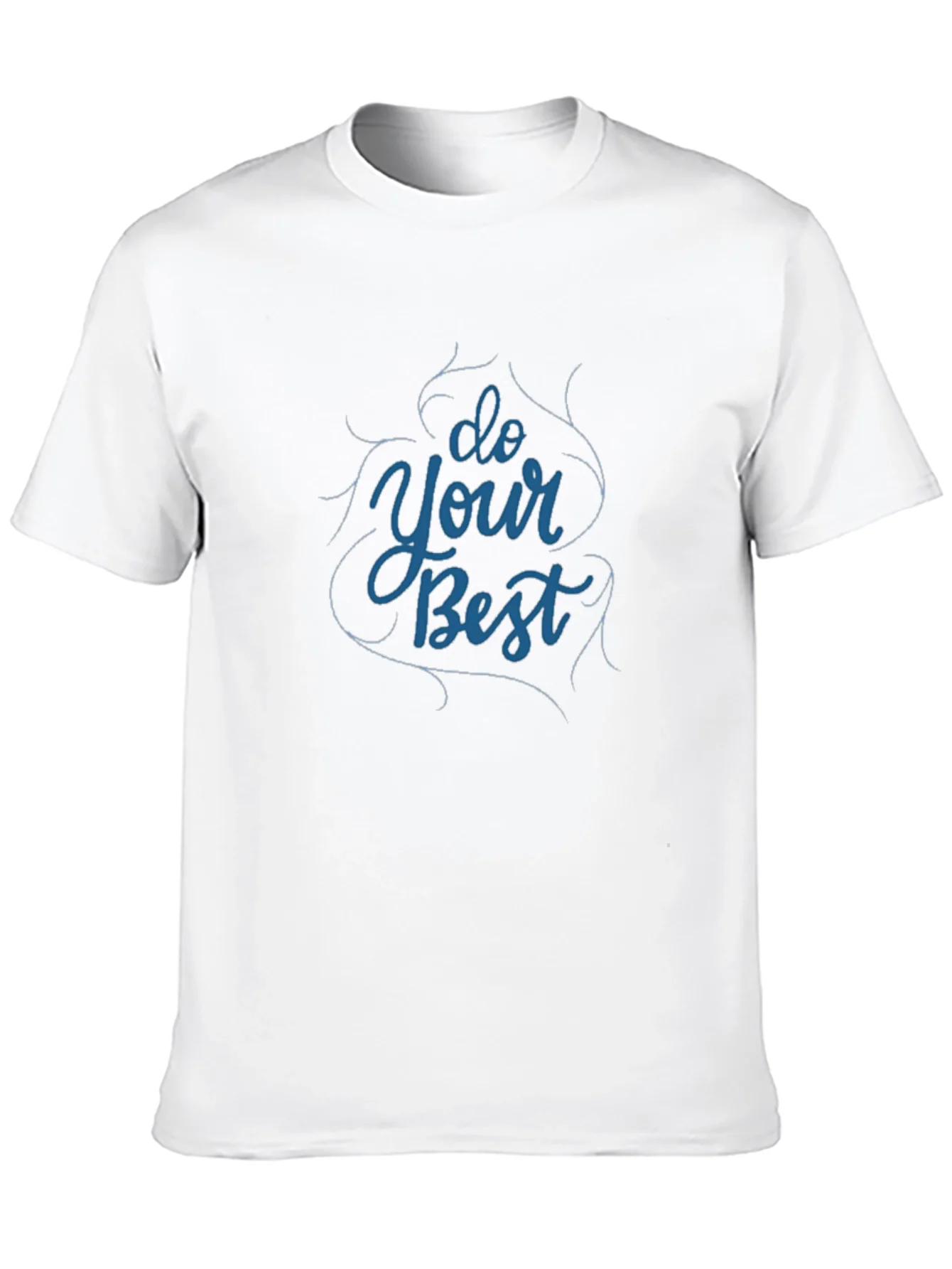 Motivational Do Your Best Black T-Shirt
