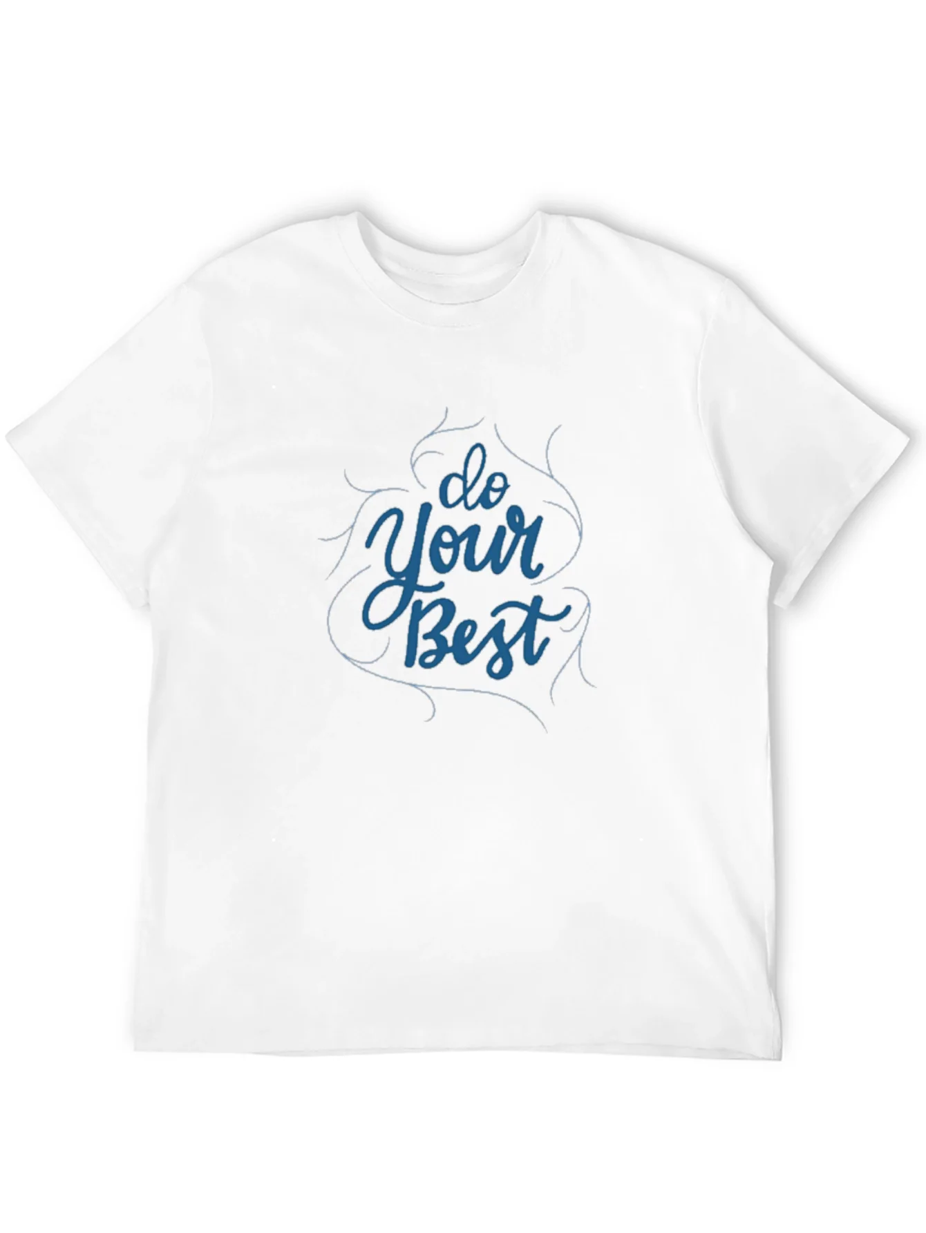 Motivational Do Your Best Black T-Shirt