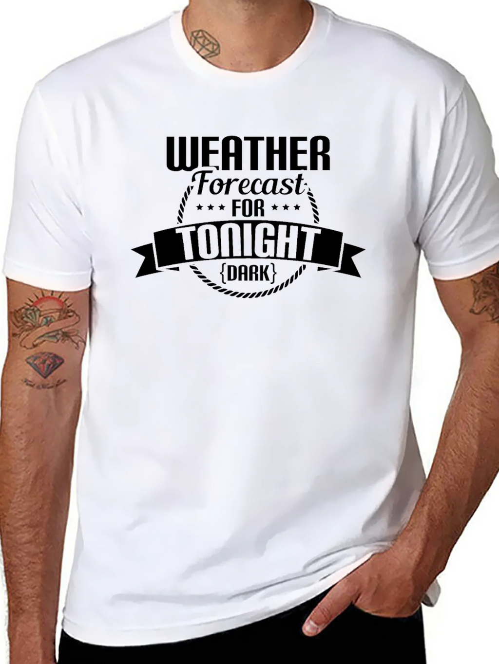 Weather Forecast Tonight Dark T-Shirt