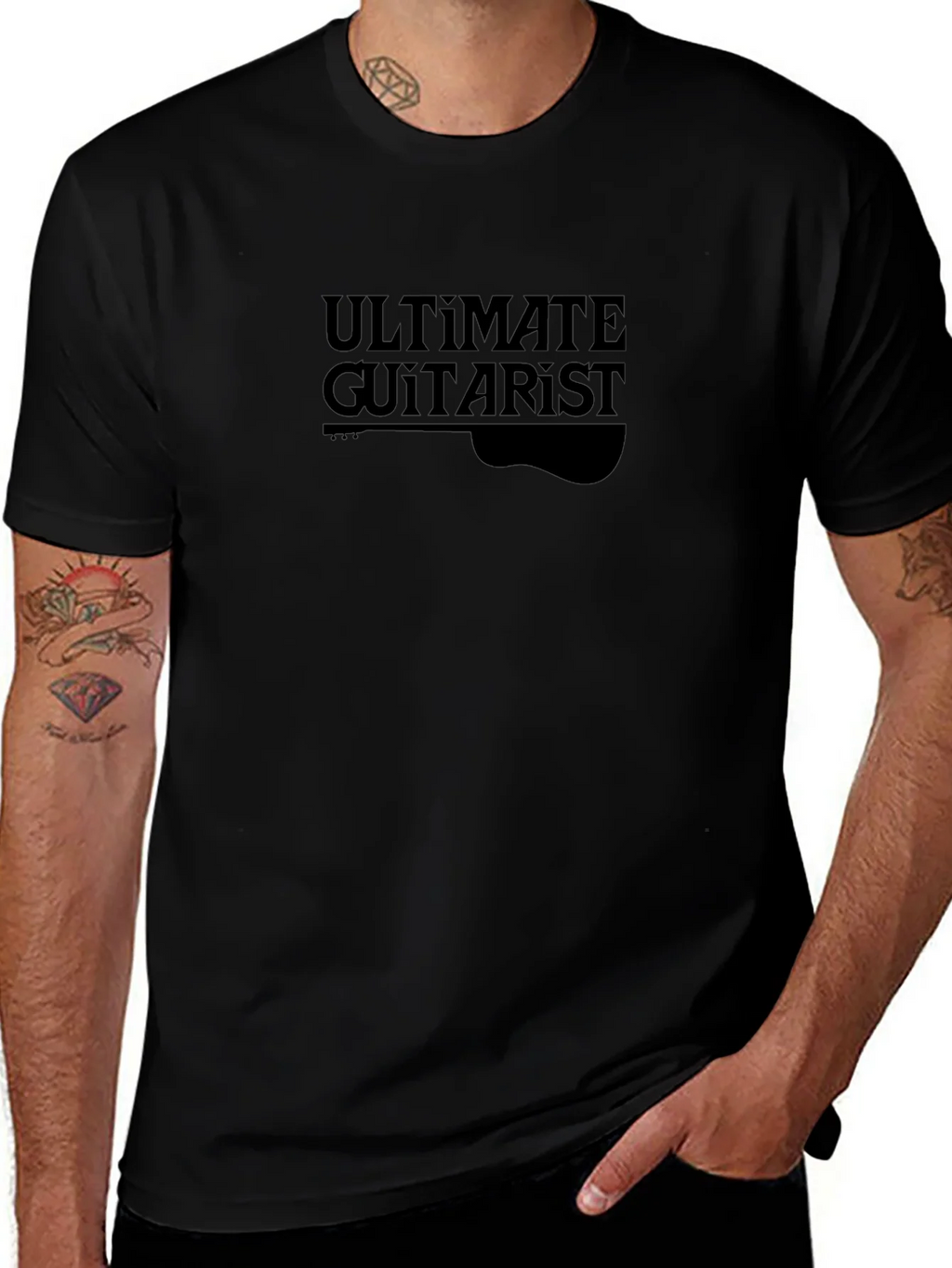 Ultimate Guitarist T-Shirt - Black Tee