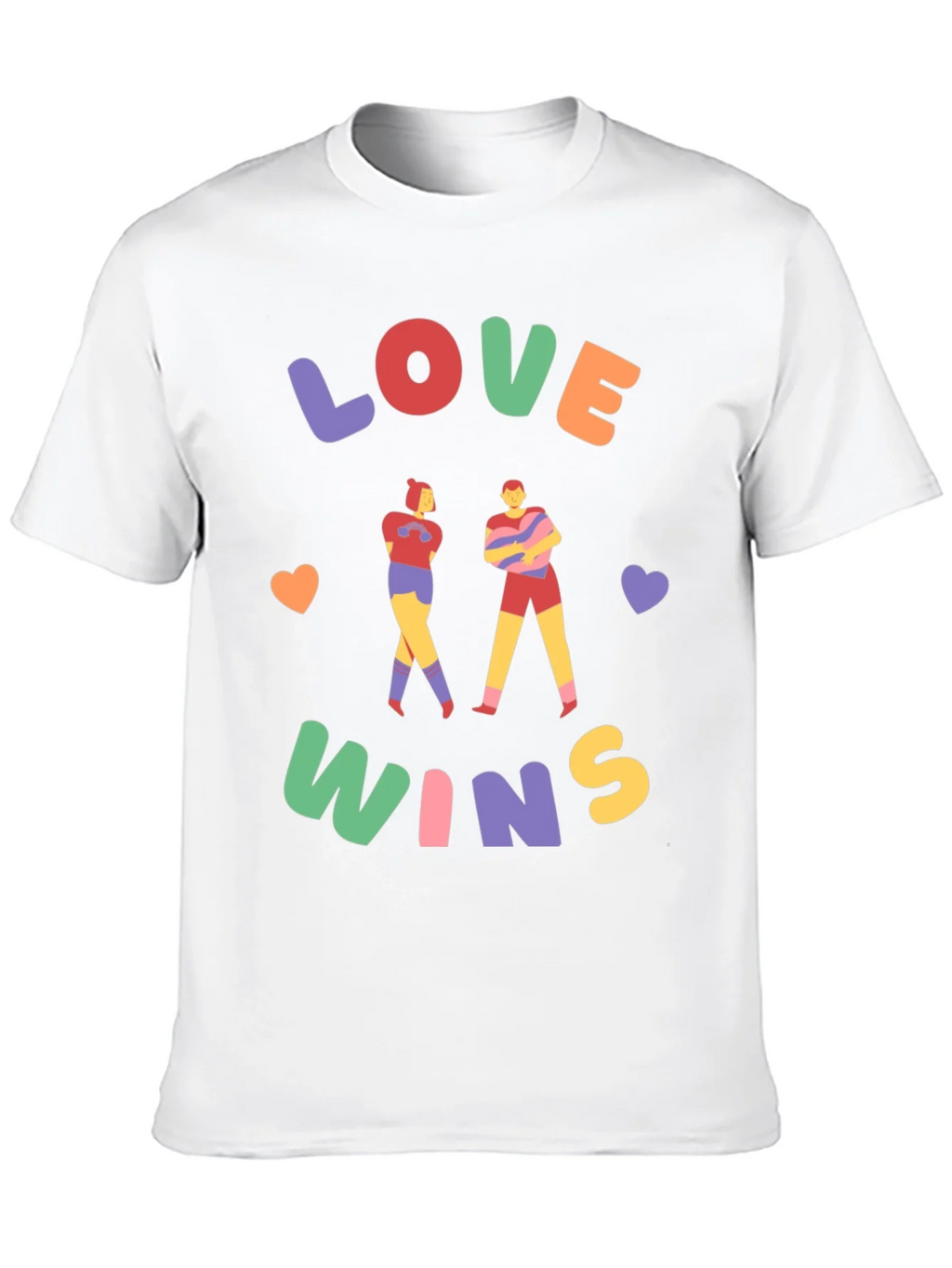 Love Wins Graphic Tee - Pride Celebration Shirt