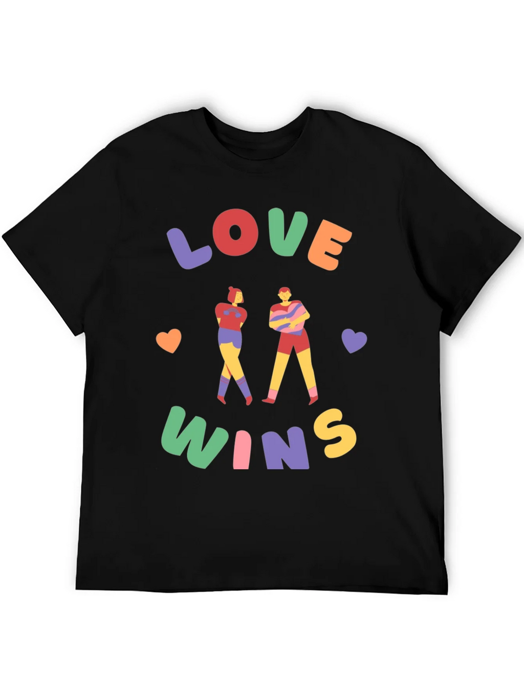 Love Wins Graphic Tee - Pride Celebration Shirt