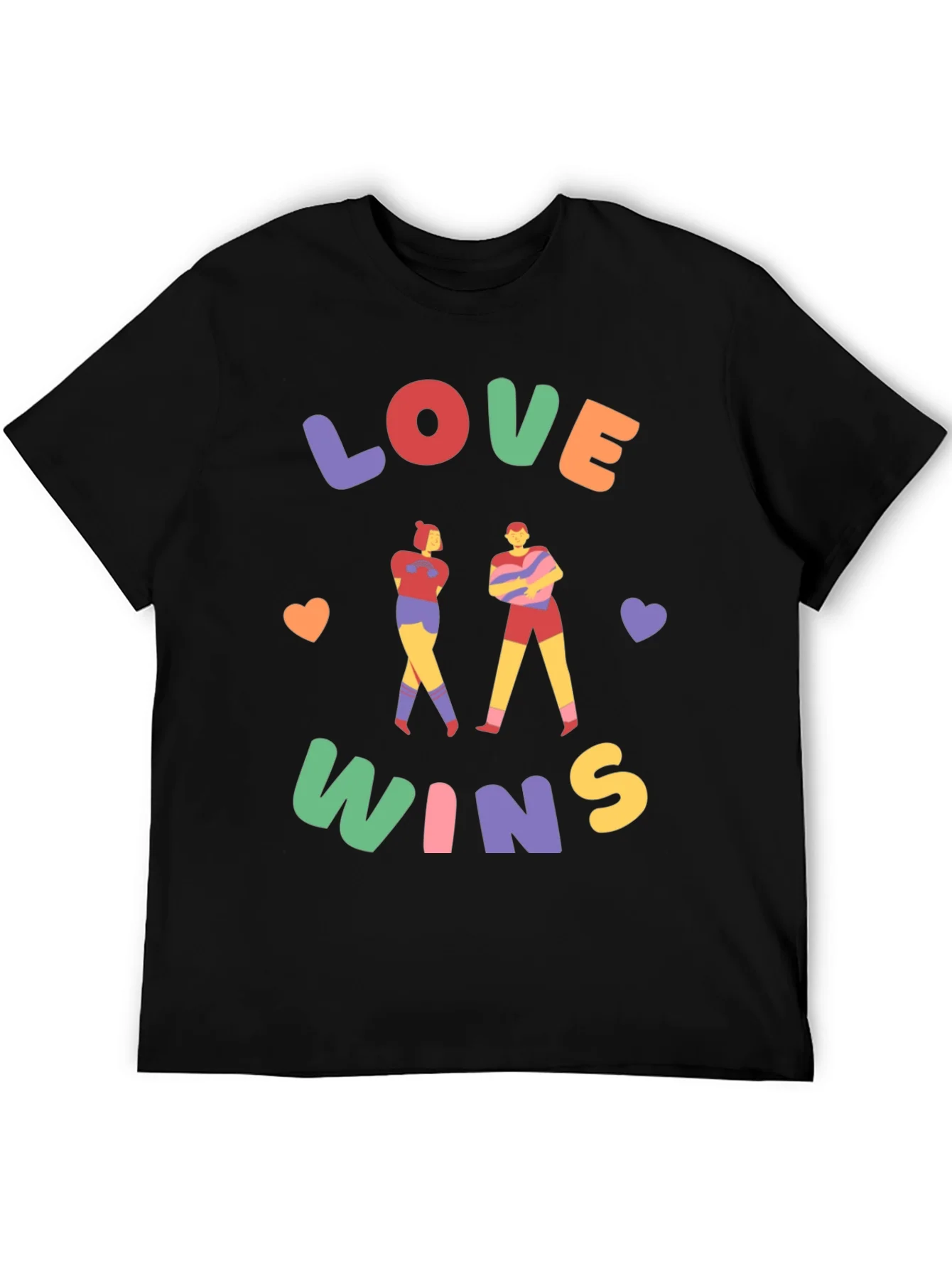 Love Wins Graphic Tee - Pride Celebration Shirt