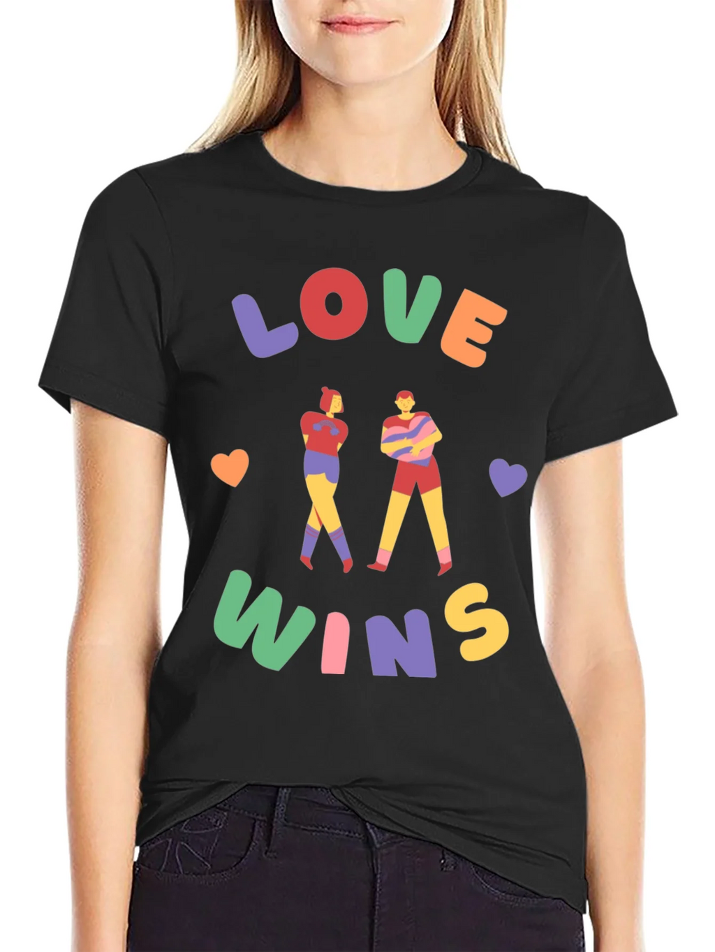 Love Wins Graphic Tee - Pride Celebration Shirt