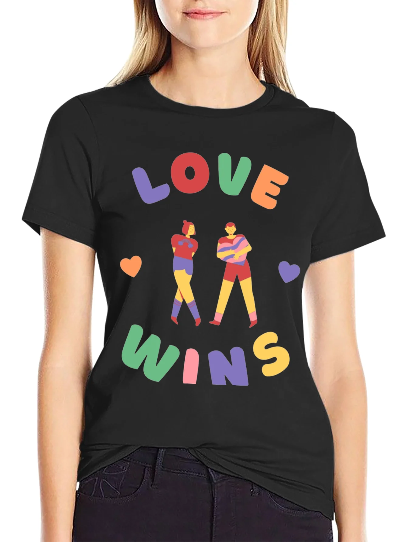 Love Wins Graphic Tee - Pride Celebration Shirt