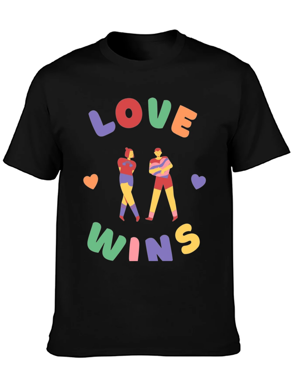Love Wins Graphic Tee - Pride Celebration Shirt