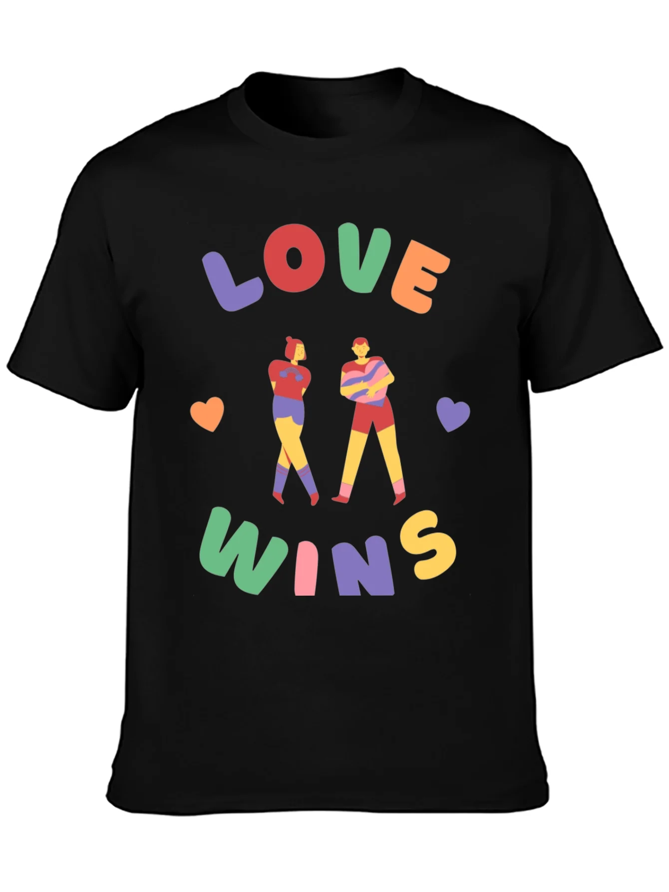Love Wins Graphic Tee - Pride Celebration Shirt