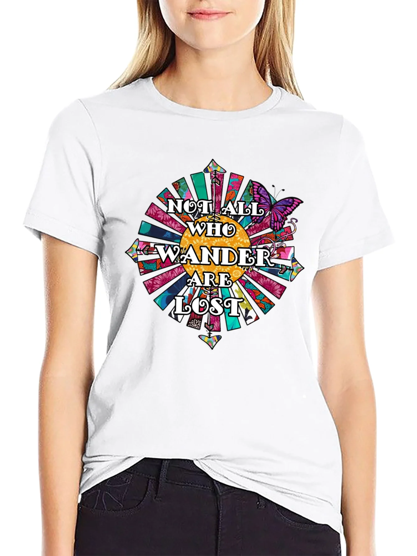 Not All Who Wander Are Lost Graphic Tee