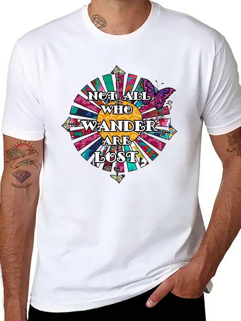 Not All Who Wander Are Lost Graphic Tee