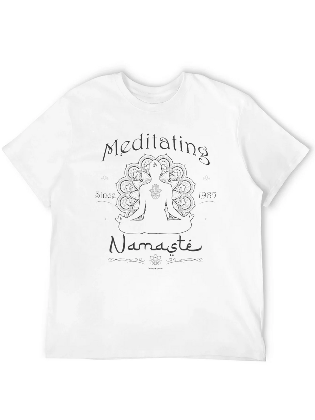 Meditating Since 1983 Namaste T-Shirt