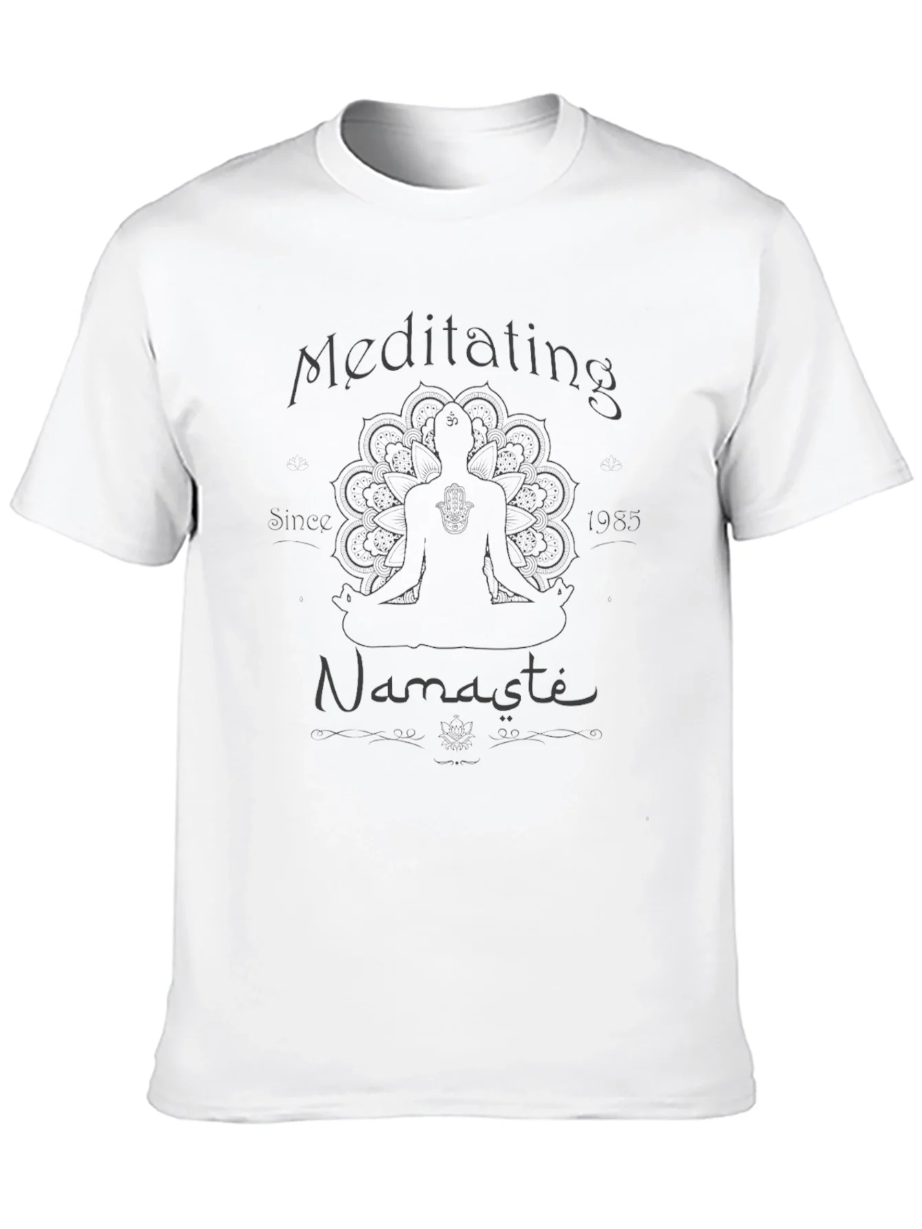 Meditating Since 1983 Namaste T-Shirt