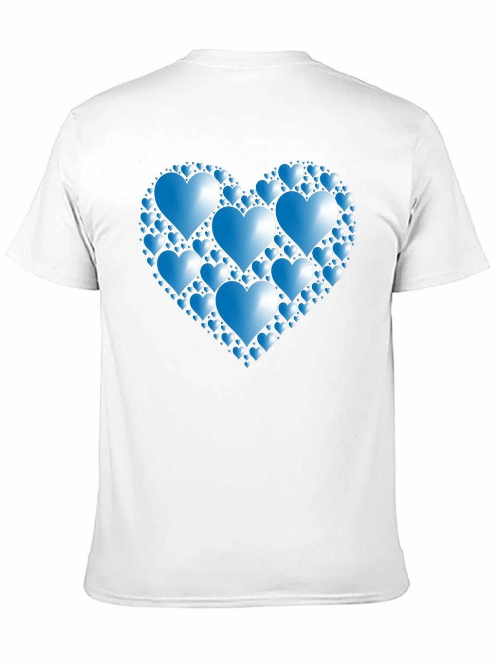 Heart of Hearts Graphic Tee - Black Casual Shirt
