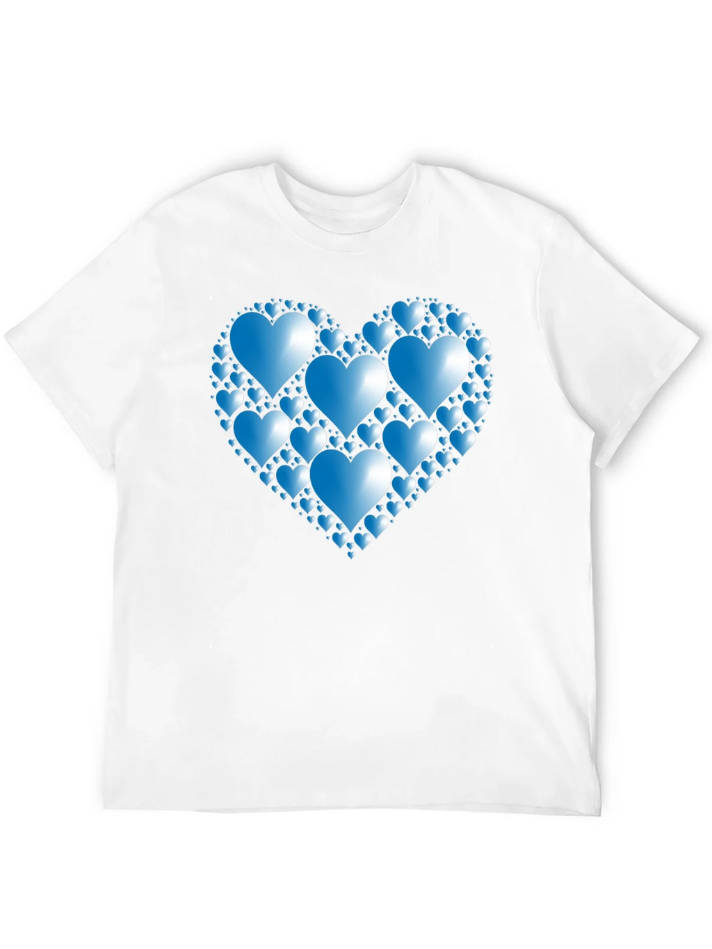 Heart of Hearts Graphic Tee - Black Casual Shirt