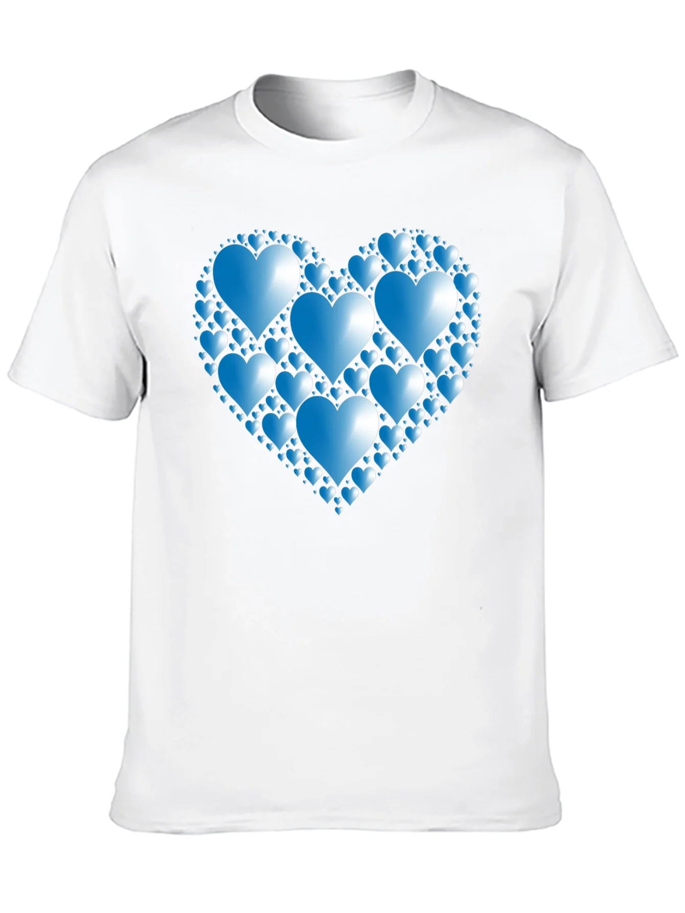 Heart of Hearts Graphic Tee - Black Casual Shirt