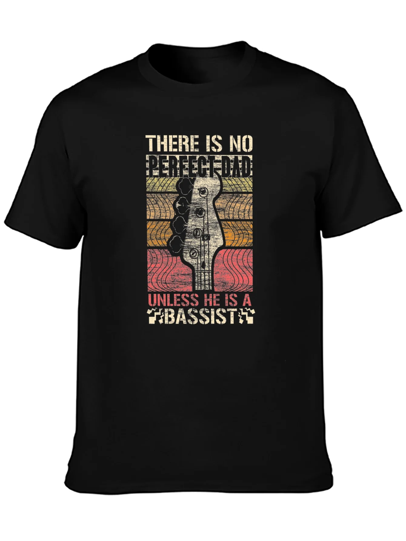 Bassist Dad T-Shirt - Musician Fathers Day Tee