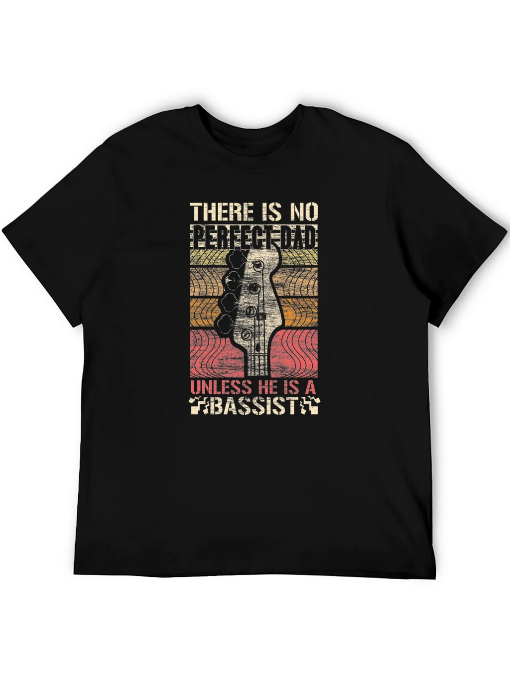 Bassist Dad T-Shirt - Musician Fathers Day Tee