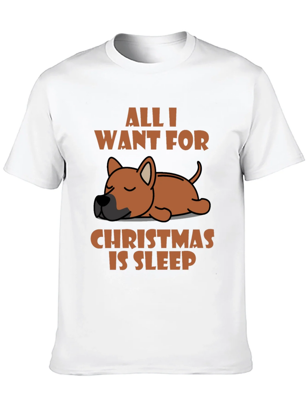 All I Want for Christmas is Sleep T-Shirt