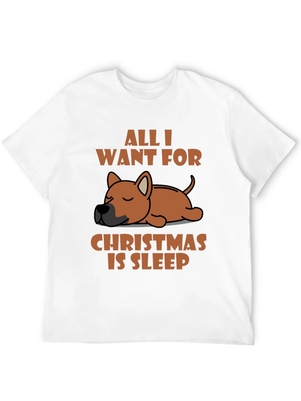 All I Want for Christmas is Sleep T-Shirt