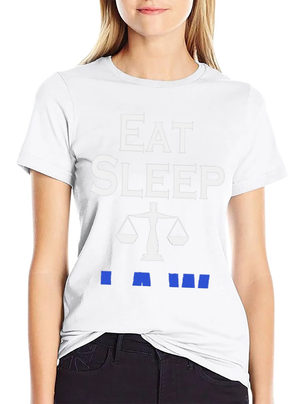 Eat Sleep Law T-Shirt - Lawyer Attorney Gift