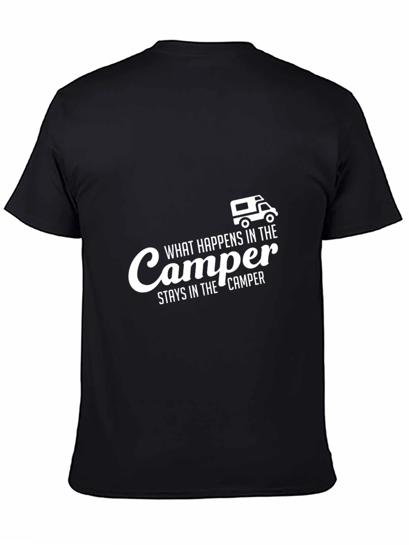 Camper Life T-Shirt - What Happens in the Camper Stays