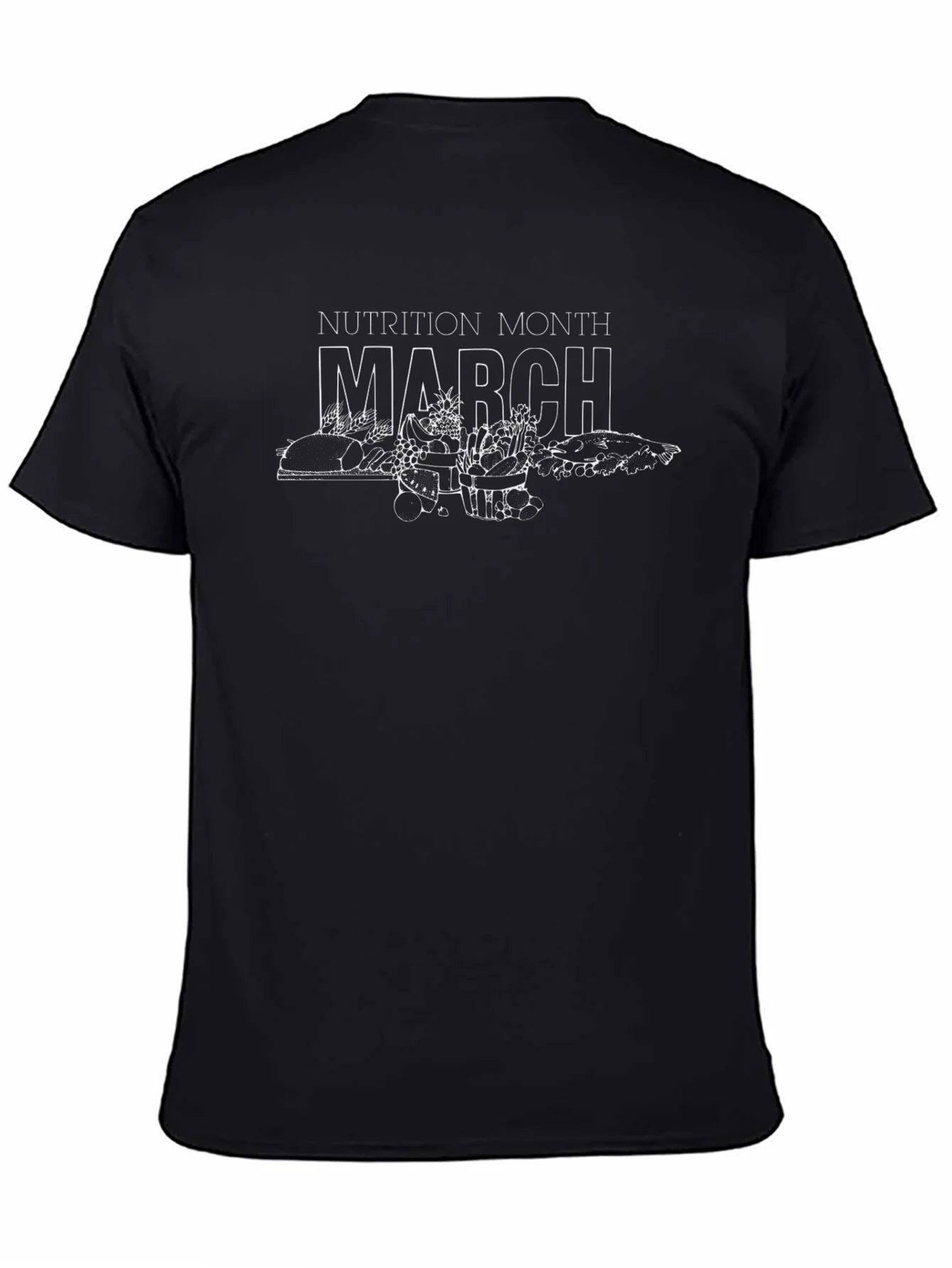 Nutrition Month March T-Shirt - Eat Healthy