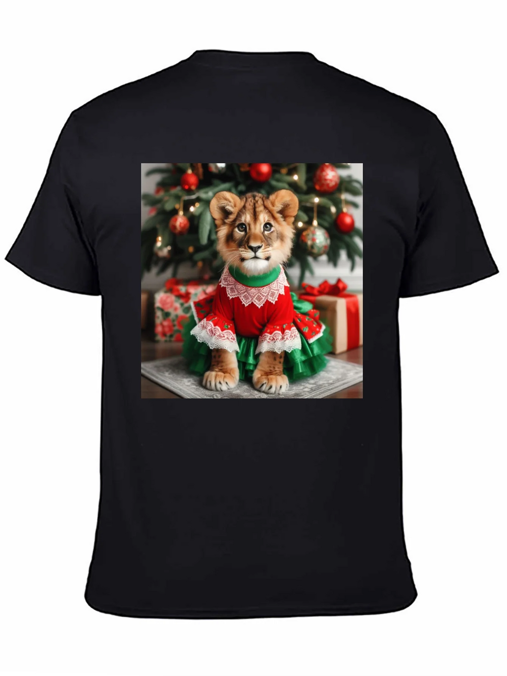 Lion Cub Christmas T-Shirt
