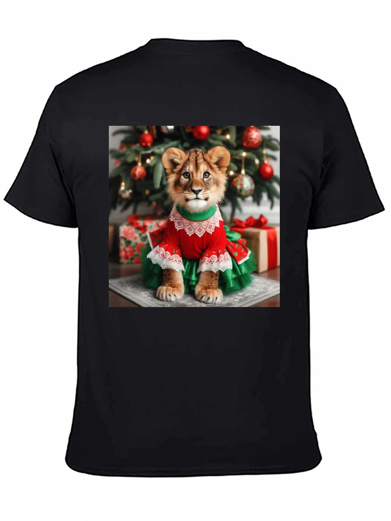 Lion Cub Christmas T-Shirt