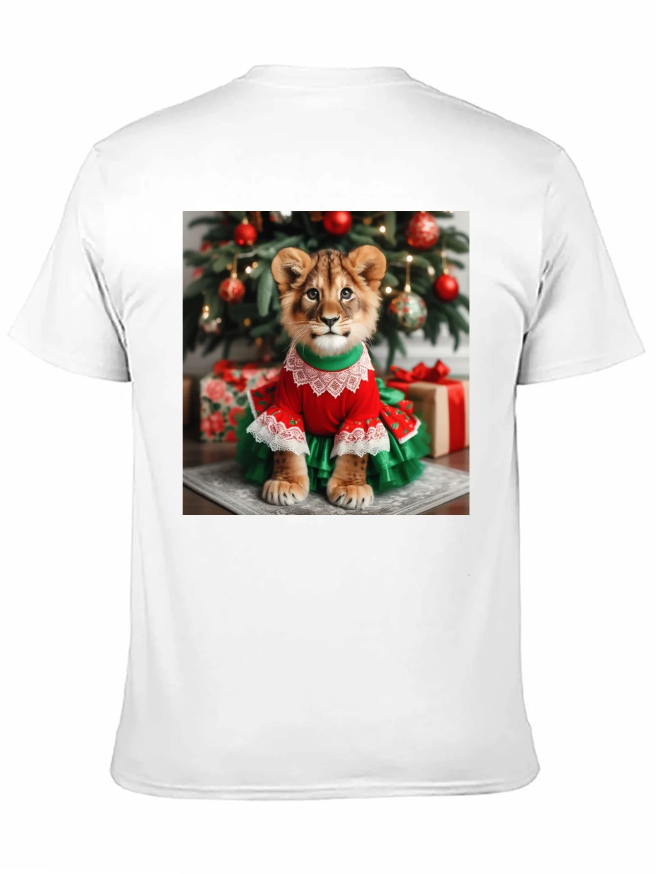 Lion Cub Christmas T-Shirt