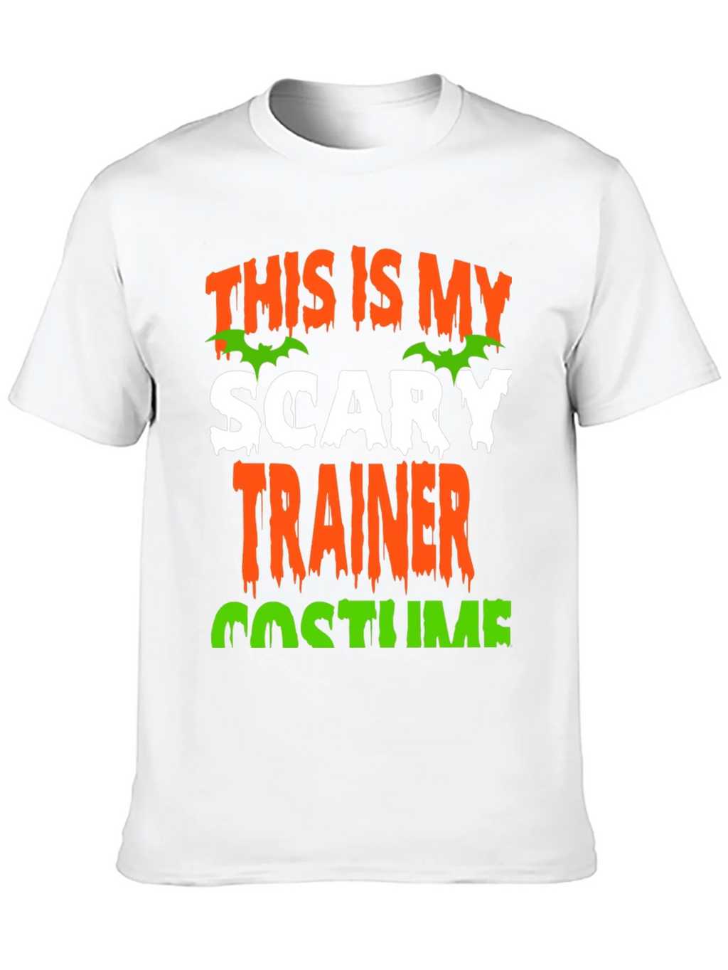Scary Trainer Halloween Costume T-Shirt