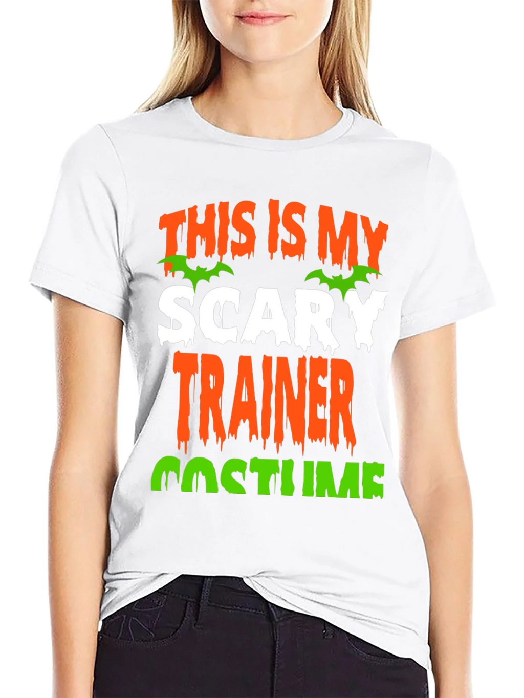 Scary Trainer Halloween Costume T-Shirt