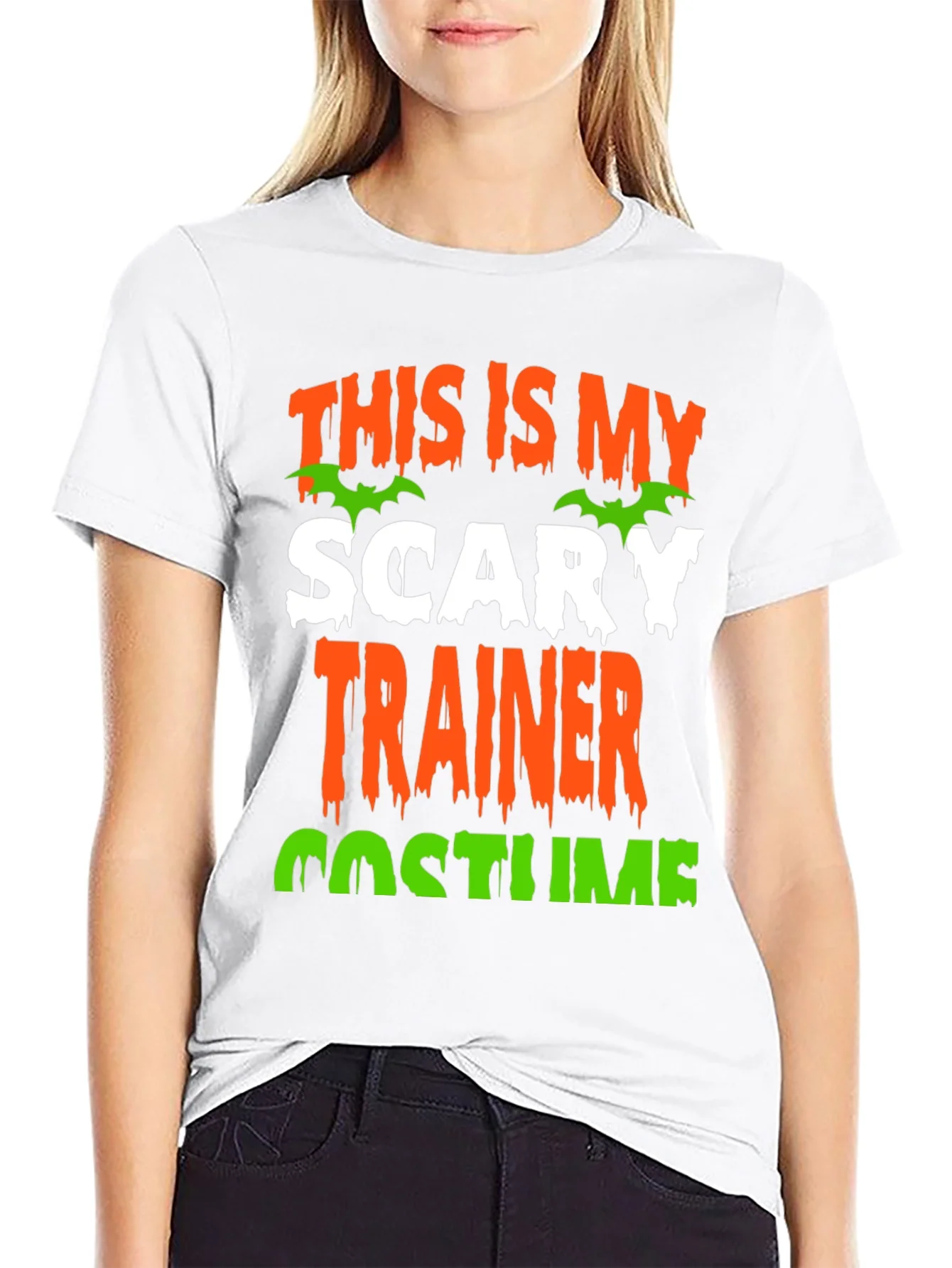 Scary Trainer Halloween Costume T-Shirt
