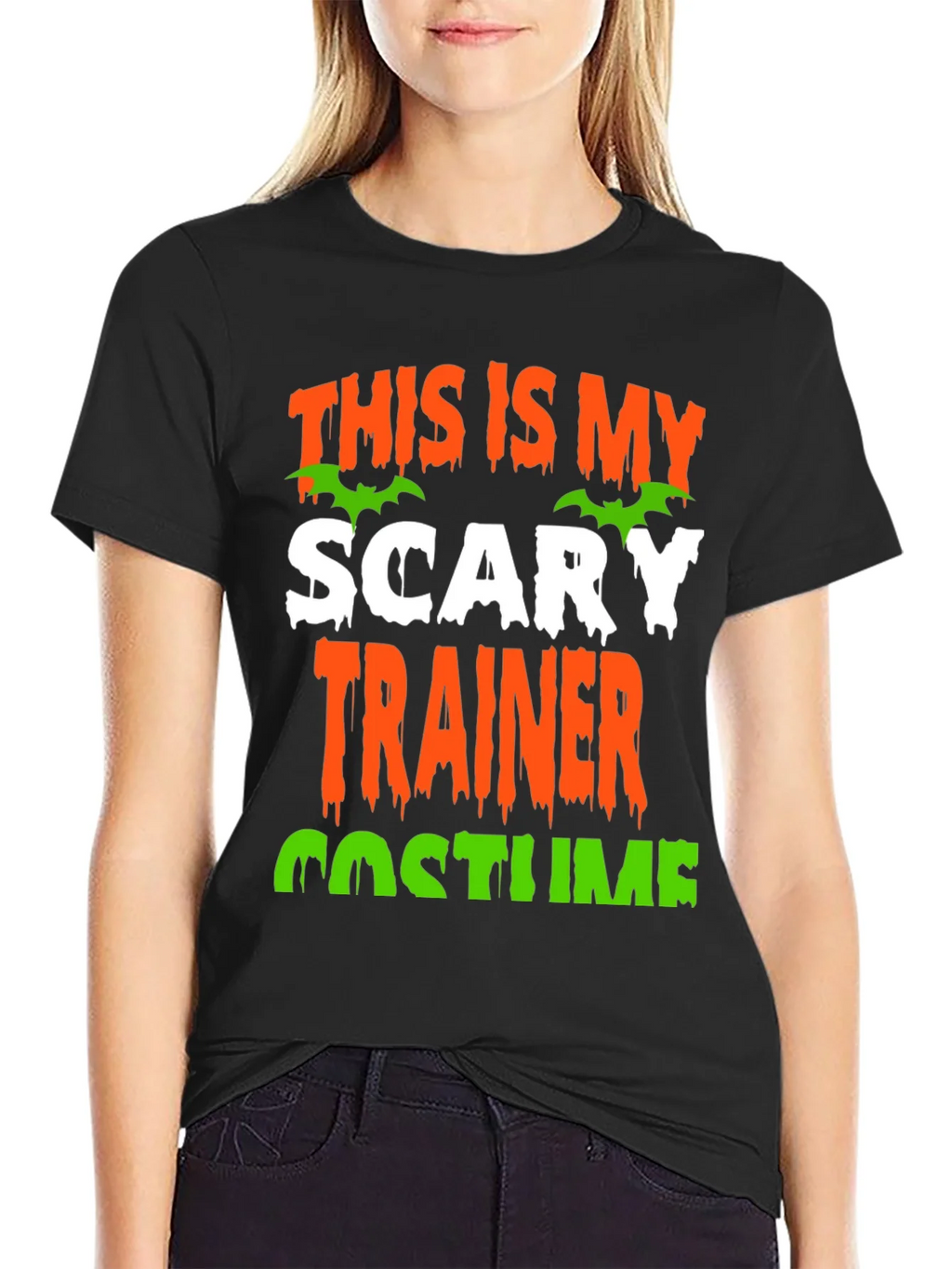 Scary Trainer Halloween Costume T-Shirt