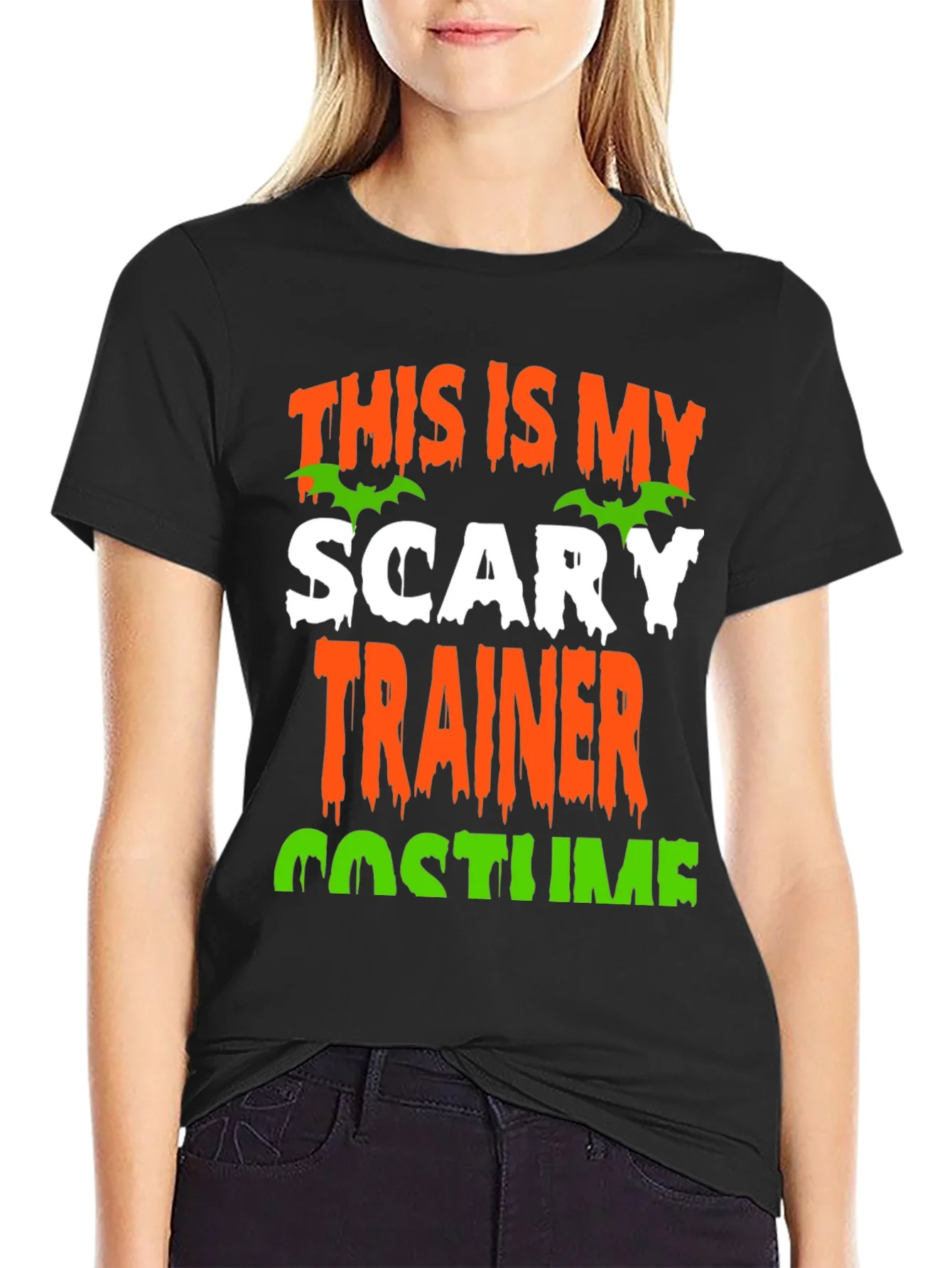 Scary Trainer Halloween Costume T-Shirt