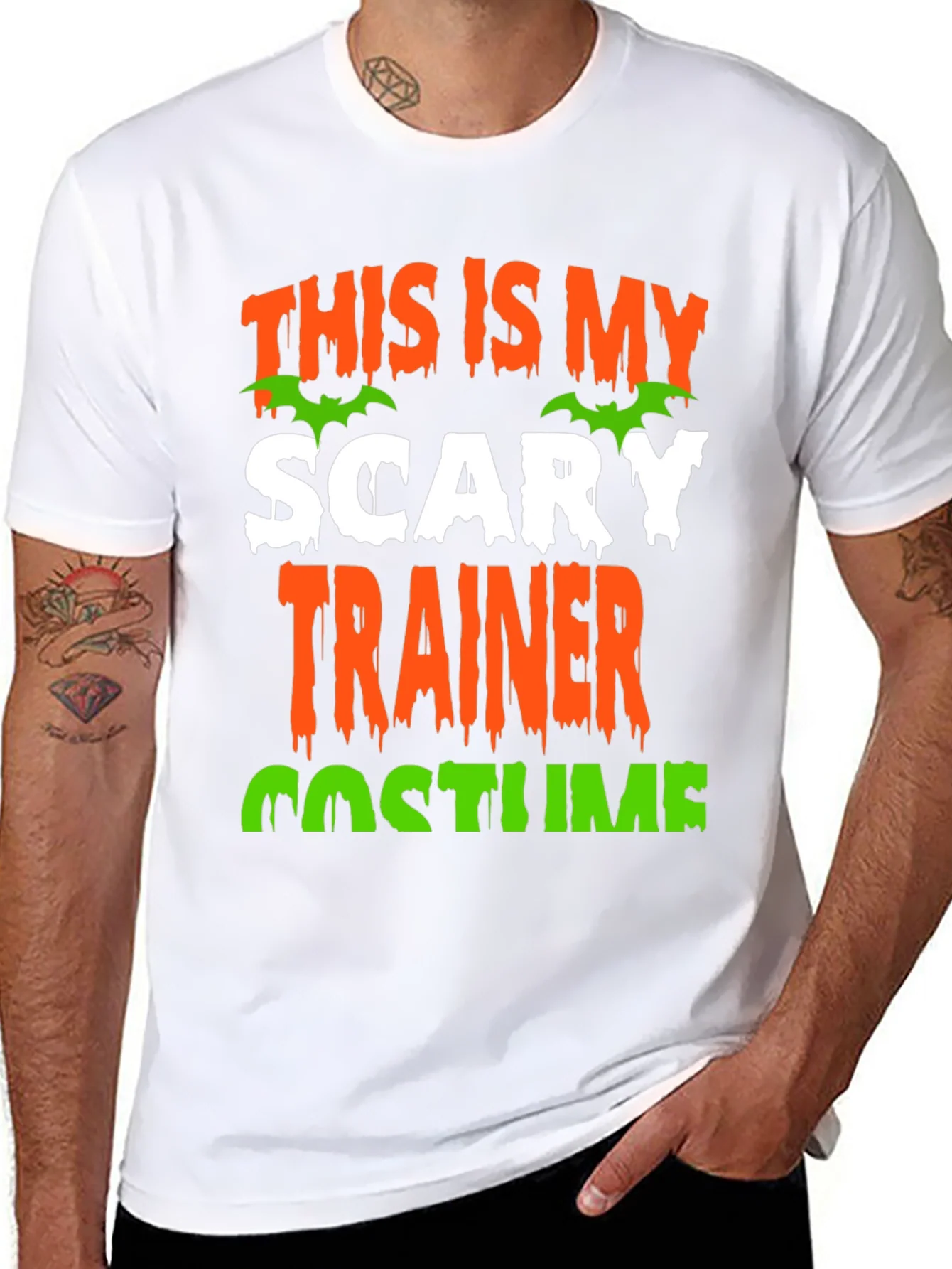Scary Trainer Halloween Costume T-Shirt