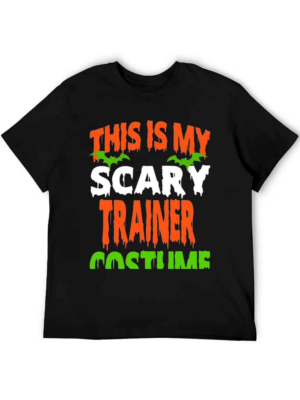 Scary Trainer Halloween Costume T-Shirt